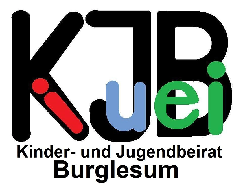 Das Bild zeigt das derzeitige Logo des Kinder- und Jugendbeirates Burglesum