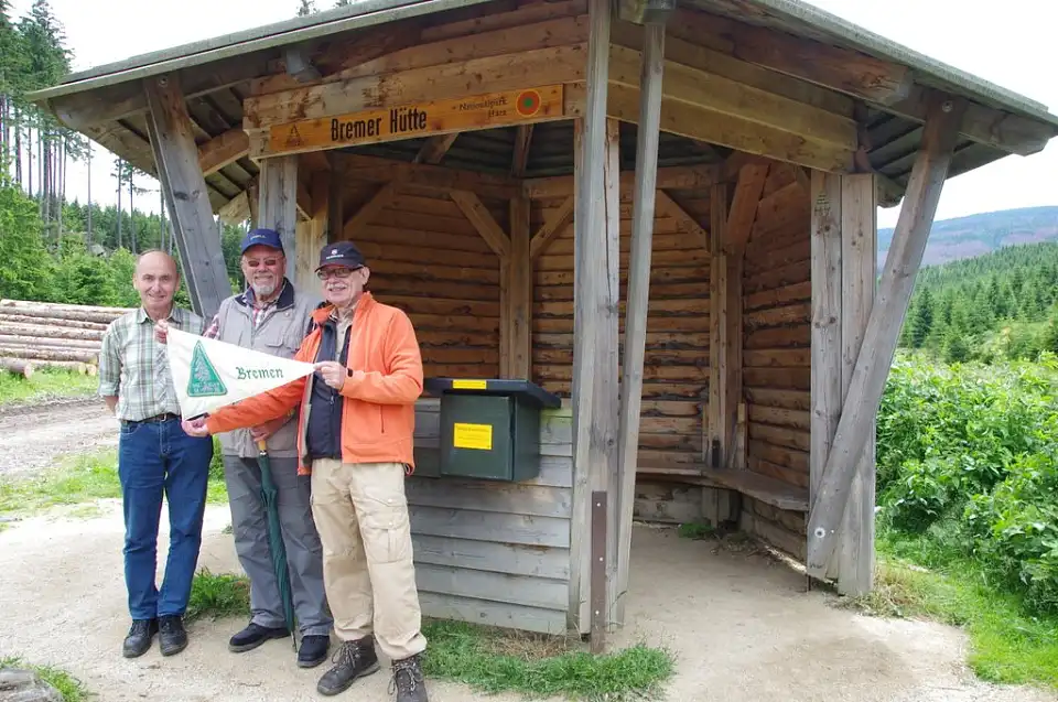 ...vor der Bremer H&uuml;tte ( Foto von Herrn Klaus Kelka)